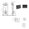Купити Готове рішення Qtap для ванної кімнати: підвісний унітаз Jay Ultra Quiet 520x360x320 + комплект інсталяції Nest 4 в 1 (лінійна клавіша Matt Black) , QT07335175W48195 / SD00054319 , в категории  , от бренда Qtap  Інтернет-магазин сантехніки ✓ Кращі 