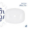 Купити Комплект Qtap Cardinal: Раковина накладна 500×380×140 мм, White, овальна + Донний клапан Pop-up PU02 , QT04116302W48464 / SD00054588 , в категории  , от бренда Qtap  Інтернет-магазин сантехніки ✓ Кращі ціни на ринку ✓ Величезний вибір ✓ Гарантія ✓ 