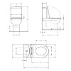 Купити Унітаз підлоговий Qtap Jay Eco Ultra Quiet з сидінням Soft-close 640x360x835 мм QTJAY27W48749 White , QTJAY27W48749 / SD00054873 , в категории  , от бренда Qtap  Інтернет-магазин сантехніки ✓ Кращі ціни на ринку ✓ Величезний вибір ✓ Гарантія ✓ Захо