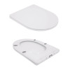 Купити Унітаз підлоговий Qtap Jay Eco Ultra Quiet з сидінням Soft-close 640x360x835 мм QTJAY27W48749 White , QTJAY27W48749 / SD00054873 , в категории  , от бренда Qtap  Інтернет-магазин сантехніки ✓ Кращі ціни на ринку ✓ Величезний вибір ✓ Гарантія ✓ Захо