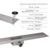 Купити Комплект Qtap Taurus FD700 (PVD) Лінійний трап із нержавіючої сталі з сухим затвором 700 мм , QTTAU70048902 / SD00055026 , в категории  , от бренда Qtap  Інтернет-магазин сантехніки ✓ Кращі ціни на ринку ✓ Величезний вибір ✓ Гарантія ✓ Заходьте!