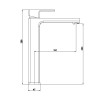 Купити Змішувач для раковини  Lidz Dozorca 001FH високий (k35) Chrome LDDOZ001FHCRM48990 , LDDOZ001FHCRM48990 / SD00055114 , в категории  , от бренда Lidz  Інтернет-магазин сантехніки ✓ Кращі ціни на ринку ✓ Величезний вибір ✓ Гарантія ✓ Заходьте!