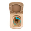 Купити Унітаз підвісний Qtap Tern Ultra Quiet 520×345×325 мм, Beige, з сидінням Slim Duroplast / Soft-close / Quick Release QTTER26SB49001 , QTTER26SB49001 / SD00055125 , в категории  , от бренда Qtap  Інтернет-магазин сантехніки ✓ Кращі ціни на ринку ✓ В