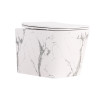 Купити Унітаз підвісний Qtap Tern Ultra Quiet 520×345×325 мм, Marble, з сидінням Slim Duroplast / Soft-close / Quick Release QTTER26MR49002 , QTTER26MR49002 / SD00055126 , в категории  , от бренда Qtap  Інтернет-магазин сантехніки ✓ Кращі ціни на ринку ✓ 