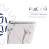 Купити Унітаз підвісний Qtap Tern Ultra Quiet 520×345×325 мм, Marble, з сидінням Slim Duroplast / Soft-close / Quick Release QTTER26MR49002 , QTTER26MR49002 / SD00055126 , в категории  , от бренда Qtap  Інтернет-магазин сантехніки ✓ Кращі ціни на ринку ✓ 