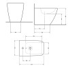 Купити Біде підлогове Qtap Cardinal 520×345×400 мм, White QTCAR29W49031 , QTCAR29W49031 / SD00055155 , в категории  , от бренда Qtap  Інтернет-магазин сантехніки ✓ Кращі ціни на ринку ✓ Величезний вибір ✓ Гарантія ✓ Заходьте!