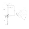 Купити Змішувач для раковини високий Lidz Nexus 001FH (k35)  LDNEX001FHNKS49185 Nickel , LDNEX001FHNKS49185 / SD00055309 , в категории  , от бренда Lidz  Інтернет-магазин сантехніки ✓ Кращі ціни на ринку ✓ Величезний вибір ✓ Гарантія ✓ Заходьте!