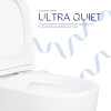 Купити Унітаз підлоговий Qtap Evia Ultra Quiet 630×350×795 мм з сидінням Soft-close, White QTEVI27W49258 , QTEVI27W49258 / SD00055382 , в категории  , от бренда Qtap  Інтернет-магазин сантехніки ✓ Кращі ціни на ринку ✓ Величезний вибір ✓ Гарантія ✓ Заходь