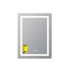 Купити Дзеркало Lidz Kubis (KU2) 600х800 з годинником, з LED-підсвічуванням Touch, з антизапотіванням, з димером, рег. яскравості LDKU600800CL49280 , LDKU600800CL49280 / SD00055404 , в категории  , от бренда Lidz  Інтернет-магазин сантехніки ✓ Кращі ціни 