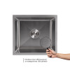 Купити Мийка для кухні інтегрована під стільницю Lidz Handmade H4843 Brushed Steel 3,0/1,0 мм LDH4843BRU49441 , LDH4843BRU49441 / SD00055565 , в категории  , от бренда Lidz  Інтернет-магазин сантехніки ✓ Кращі ціни на ринку ✓ Величезний вибір ✓ Гарантія ✓