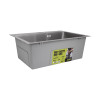 Купити Мийка для кухні інтегрована Lidz Handmade H5843 Brushed Steel 3,0/1,0 мм LDH5843BRU49442 , LDH5843BRU49442 / SD00055566 , в категории  , от бренда Lidz  Інтернет-магазин сантехніки ✓ Кращі ціни на ринку ✓ Величезний вибір ✓ Гарантія ✓ Заходьте!