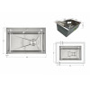 Купити Мийка для кухні інтегрована Lidz Handmade H6845 Brushed Steel 3,0/1,0 мм LDH6845BRU49455 , LDH6845BRU49455 / SD00055579 , в категории  , от бренда Lidz  Інтернет-магазин сантехніки ✓ Кращі ціни на ринку ✓ Величезний вибір ✓ Гарантія ✓ Заходьте!