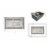 Купити Мийка для кухні інтегрована Lidz Handmade H7545 Brushed Steel 3,0/1,0 мм LDH7545BRU49457 , LDH7545BRU49457 / SD00055581 , в категории  , от бренда Lidz  Інтернет-магазин сантехніки ✓ Кращі ціни на ринку ✓ Величезний вибір ✓ Гарантія ✓ Заходьте!