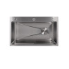 Купити Мийка для кухні інтегрована Lidz Handmade H7545 Brushed Steel 3,0/1,0 мм LDH7545BRU49457 , LDH7545BRU49457 / SD00055581 , в категории  , от бренда Lidz  Інтернет-магазин сантехніки ✓ Кращі ціни на ринку ✓ Величезний вибір ✓ Гарантія ✓ Заходьте!