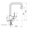 Купити Змішувач для кухні Lidz Aria 015F1 (k35)  LDARI015F1GRP49558 Graphite , LDARI015F1GRP49558 / SD00055682 , в категории  , от бренда Lidz  Інтернет-магазин сантехніки ✓ Кращі ціни на ринку ✓ Величезний вибір ✓ Гарантія ✓ Заходьте!