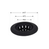 Купити Сітка для сифона Lidz Acsis LA27 Black, силіконова, 117х117х37 мм LDACS33BLM49775 , LDACSLA27BLM49775 / SD00055899 , в категории Відра сміттєві , от бренда Lidz  Інтернет-магазин сантехніки ✓ Кращі ціни на ринку ✓ Величезний вибір ✓ Гарантія ✓ Захо