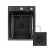 Купити Сітка для сифона Lidz Acsis LA27 Black, силіконова, 117х117х37 мм LDACS33BLM49775 , LDACSLA27BLM49775 / SD00055899 , в категории Відра сміттєві , от бренда Lidz  Інтернет-магазин сантехніки ✓ Кращі ціни на ринку ✓ Величезний вибір ✓ Гарантія ✓ Захо