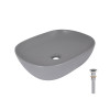 Купити Раковина накладна Qtap Aquarius 470x380x120 мм, Stone grey, прямокутна, з донним клапаном QTAQA188SG49780 , QTAQA188SG49780 / SD00055904 , в категории  , от бренда Qtap  Інтернет-магазин сантехніки ✓ Кращі ціни на ринку ✓ Величезний вибір ✓ Гаранті