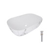 Купити Раковина накладна Qtap Robin 600x390x150 мм, Marble, прямокутна, з донним клапаном QTROB188MR49788 , QTROB188MR49788 / SD00055912 , в категории  , от бренда Qtap  Інтернет-магазин сантехніки ✓ Кращі ціни на ринку ✓ Величезний вибір ✓ Гарантія ✓ Зах