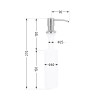 Купити Дозатор для миючого засобу Lidz Acsis LA29 Brushed Steel, круглий LDACSLA29BRU49828 , LDACSLA29BRU49828 / SD00055952 , в категории  , от бренда Lidz  Інтернет-магазин сантехніки ✓ Кращі ціни на ринку ✓ Величезний вибір ✓ Гарантія ✓ Заходьте!