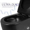 Купити Унітаз підвісний Qtap Taurus Ultra Quiet 515×360×350 мм, Matt Black, з сидінням Slim Duroplast / Soft-close / Quick Release QTTAU28BLM50504 , QTTAU28BLM50504 / SD00056628 , в категории  , от бренда Qtap  Інтернет-магазин сантехніки ✓ Кращі ціни на 