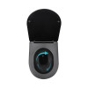 Купити Унітаз підвісний Qtap Taurus Ultra Quiet 515×360×350 мм, Matt Black, з сидінням Slim Duroplast / Soft-close / Quick Release QTTAU28BLM50504 , QTTAU28BLM50504 / SD00056628 , в категории  , от бренда Qtap  Інтернет-магазин сантехніки ✓ Кращі ціни на 