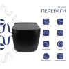 Купити Унітаз підвісний Qtap Gemini Ultra Quiet 485×340×350 мм, Matt Black, з сидінням Slim Duroplast / Soft-close / Quick Release QTGEM28BLM50505 , QTGEM28BLM50505 / SD00056629 , в категории  , от бренда Qtap  Інтернет-магазин сантехніки ✓ Кращі ціни на 