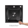 Купити Акційний набір Lidz: мийка Handmade H4545 Black PVD Decor 2,5/0,5 мм + K01B Корзина для кухонной мойки , LDH4545HDECBLM4943850958 / SD00057082 , в категории  , от бренда Lidz  Інтернет-магазин сантехніки ✓ Кращі ціни на ринку ✓ Величезний вибір ✓ Г