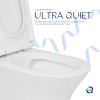 Купити Унитаз напольный Qtap Presto безобідковий з сідінням Soft-close QTPRE27W51022 , QTPRE27W51022 / SD00057146 , в категории  , от бренда Qtap  Інтернет-магазин сантехніки ✓ Кращі ціни на ринку ✓ Величезний вибір ✓ Гарантія ✓ Заходьте!