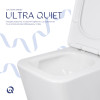 Купити Унітаз підлоговий Qtap Crow Ultra Quiet безобідковий з сідінням Soft-close QTCRO27W51028 , QTCRO27W51028 / SD00057152 , в категории  , от бренда Qtap  Інтернет-магазин сантехніки ✓ Кращі ціни на ринку ✓ Величезний вибір ✓ Гарантія ✓ Заходьте!