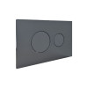 Купити Клавіша змиву Qtap Standard 152x236x28 мм, Gunmetal Black, кругла QTSTD164GMB51271 , QTSTD164GMB51271 / SD00057395 , в категории  , от бренда Qtap  Інтернет-магазин сантехніки ✓ Кращі ціни на ринку ✓ Величезний вибір ✓ Гарантія ✓ Заходьте!