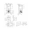 Купити Готове рішення Qtap для ванної кімнати: підвісний унітаз Swan Rimless 520x360x320 + комплект інсталяції Standard (кругла клавіша Black) , QT16335178W51635 / SD00057759 , в категории  , от бренда Qtap  Інтернет-магазин сантехніки ✓ Кращі ціни на рин