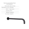 Купити Акційний набір Qtap: Змішувач для душу Votice QTVOT6443T105NKB+Лійка QTRUC125BLM45955+Лійка QTHLA107BLM45783+Шланг+Підключення+Кронштейн+Вилив , QTVOT6443T105NKB52451 / SD00058575 , в категории  , от бренда Qtap  Інтернет-магазин сантехніки ✓ Кращі