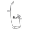 Купити Змішувач для ванни Qtap Spring (з душовим гарнітуром) QTSPRCRM006 Chrome , QTSPRCRM006 / SD00002939 , в категории Змішувачі для ванної , от бренда Qtap  Інтернет-магазин сантехніки ✓ Кращі ціни на ринку ✓ Величезний вибір ✓ Гарантія ✓ Заходьте!