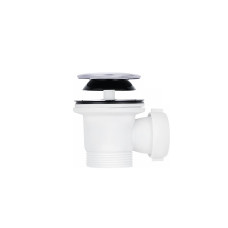 Сифон для душового піддона KronoPlast 1 1/2''х65 мм з системою Сlick-Сlack SG09100000 (GD8)