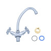 Купити Змішувач для кухні Agua Toledo - C030 , Toledo-C030 / CV012077 , в категории Змішувачі для кухні , от бренда Agua  Інтернет-магазин сантехніки ✓ Кращі ціни на ринку ✓ Величезний вибір ✓ Гарантія ✓ Заходьте!