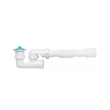 Сифон для душового піддона KronoPlast 1 1/2''х40 мм з ревізією SR14000033 (П0555)
