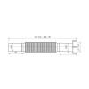 Купить Гофра ANIplast 1 1/4х32 мм 360-750 мм K203 , K203EU / CV016097 , в категории Трансформаторы для писсуара , от бренда ANIplast  Интернет-магазин сантехники ✓ Лучшие цены на рынке ✓ Огромный выбор ✓ Гарантия ✓ Заходите!