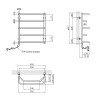 Купити Полотенцесушитель электрический Kroner Микс ДМ03EL 600x500/5 EL , ДМ6050-5EL / CV017224 , в категории  , от бренда Kroner  Інтернет-магазин сантехніки ✓ Кращі ціни на ринку ✓ Величезний вибір ✓ Гарантія ✓ Заходьте!