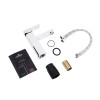 Купить Смеситель для раковины Kroner KRM Ems - C010 , Ems-C010 / CV017355 , в категории Смесители для умывальника , от бренда Kroner  Интернет-магазин сантехники ✓ Лучшие цены на рынке ✓ Огромный выбор ✓ Гарантия ✓ Заходите!