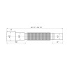 Купить Гофра ANIplast 32х40/50 мм 400-800 мм K306 , K306EU / CV017810 , в категории Трансформаторы для писсуара , от бренда ANIplast  Интернет-магазин сантехники ✓ Лучшие цены на рынке ✓ Огромный выбор ✓ Гарантия ✓ Заходите!