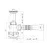 Купити Сифон для кухонної мийки ANIplast 1 1/2х40 мм з литим випуском А0515EU , А0515EU / CV018478 , в категории Сифони для кухонного миття , от бренда ANIplast  Інтернет-магазин сантехніки ✓ Кращі ціни на ринку ✓ Величезний вибір ✓ Гарантія ✓ Заходьте!