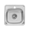 Купить Кухонная мойка Kroner KRP Satin - 3838 (0.6 мм) , Satin-383806160 / CV022756 , в категории Кухонные мойки из нержавеющей стали , от бренда Kroner  Интернет-магазин сантехники ✓ Лучшие цены на рынке ✓ Огромный выбор ✓ Гарантия ✓ Заходите!