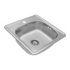 Купить Кухонная мойка Kroner KRP Satin - 4848 (0.6 мм) , Satin-484806160 / CV022759 , в категории Кухонные мойки из нержавеющей стали , от бренда Kroner  Интернет-магазин сантехники ✓ Лучшие цены на рынке ✓ Огромный выбор ✓ Гарантия ✓ Заходите!