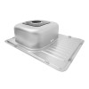 Купити Кухонна мийка Kroner KRP Dekor - 6350 (0.8 мм) , Dekor-635008180 / CV022778 , в категории Кухонні мийки з нержавіючої сталі , от бренда Kroner  Інтернет-магазин сантехніки ✓ Кращі ціни на ринку ✓ Величезний вибір ✓ Гарантія ✓ Заходьте!