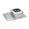Купити Кухонна мийка Kroner KRP Dekor - 6350 (0.8 мм) , Dekor-635008180 / CV022778 , в категории Кухонні мийки з нержавіючої сталі , от бренда Kroner  Інтернет-магазин сантехніки ✓ Кращі ціни на ринку ✓ Величезний вибір ✓ Гарантія ✓ Заходьте!
