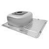 Купити Кухонна мийка Kroner KRP Satin - 6350 (0.8 мм) , Satin-635008180 / CV022779 , в категории Кухонні мийки з нержавіючої сталі , от бренда Kroner  Інтернет-магазин сантехніки ✓ Кращі ціни на ринку ✓ Величезний вибір ✓ Гарантія ✓ Заходьте!