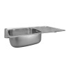 Купити Кухонна мийка Kroner KRP Satin - 7848 (0.8 мм) , Satin-784808180 / CV022789 , в категории Кухонні мийки з нержавіючої сталі , от бренда Kroner  Інтернет-магазин сантехніки ✓ Кращі ціни на ринку ✓ Величезний вибір ✓ Гарантія ✓ Заходьте!
