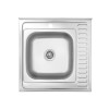 Купить Кухонна мийка накладна Kroner KRP Dekor - 6060L (0.6 мм) , Dekor-6060L06160 / CV022812 , в категории Кухонные мойки из нержавеющей стали , от бренда Kroner  Интернет-магазин сантехники ✓ Лучшие цены на рынке ✓ Огромный выбор ✓ Гарантия ✓ Заходите!
