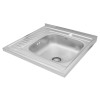 Купить Кухонна мийка накладна Kroner KRP Dekor - 6060R (0.6 мм) , Dekor-6060R06160 / CV022813 , в категории Кухонные мойки из нержавеющей стали , от бренда Kroner  Интернет-магазин сантехники ✓ Лучшие цены на рынке ✓ Огромный выбор ✓ Гарантия ✓ Заходите!